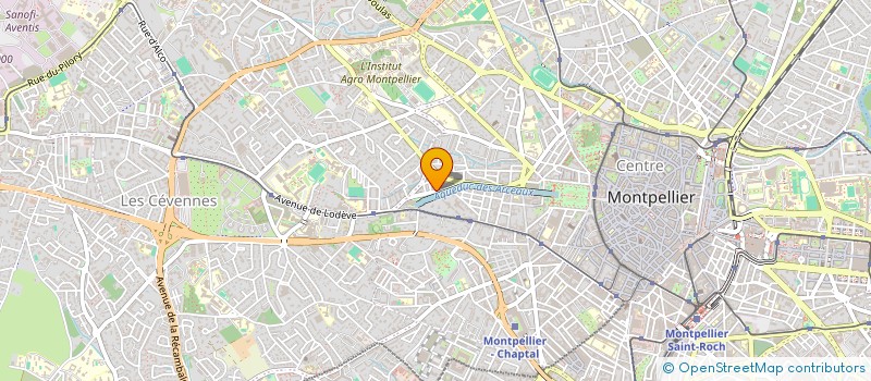 localisation de l'entreprise MADAME MARIE ORCZYK à MONTPELLIER