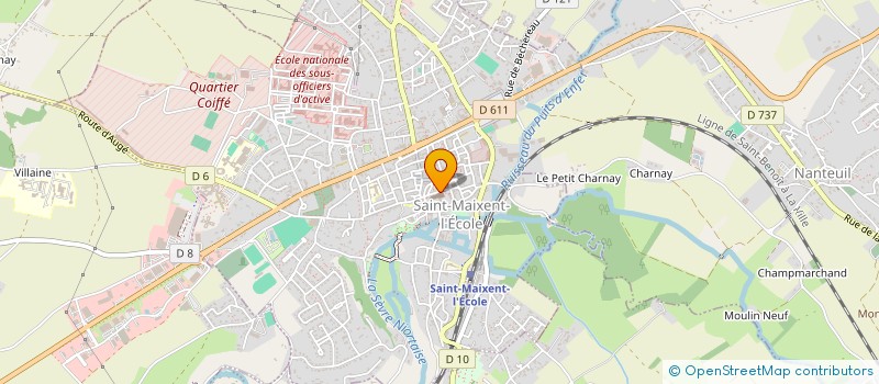 localisation de l'entreprise MADAME MARIE ORIA  SAINT-MAIXENT-L'ECOLE