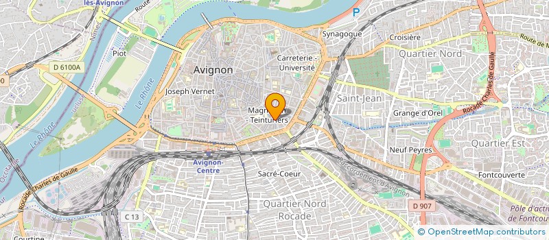 localisation de l'entreprise MADAME MARIE ORSINI  AVIGNON