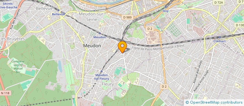 localisation de l'entreprise MADAME MARIE OSTIN à MEUDON