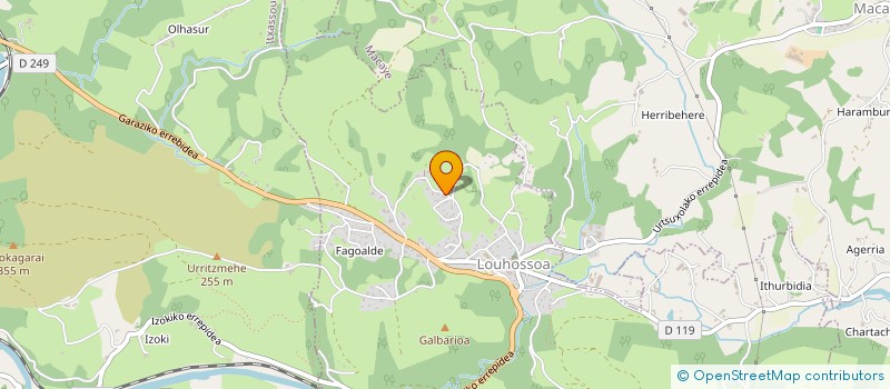 localisation de l'entreprise MADAME MARIE OSTROWIECKI-LOUSTAUNAU  LOUHOSSOA