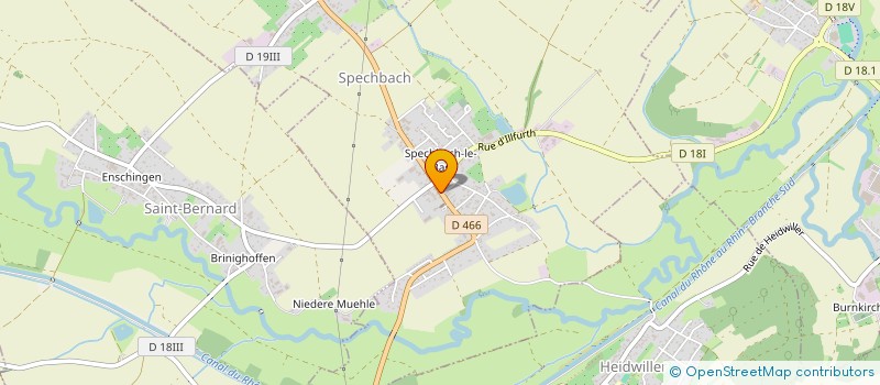 localisation de l'entreprise MADAME MARIE OTT  SPECHBACH