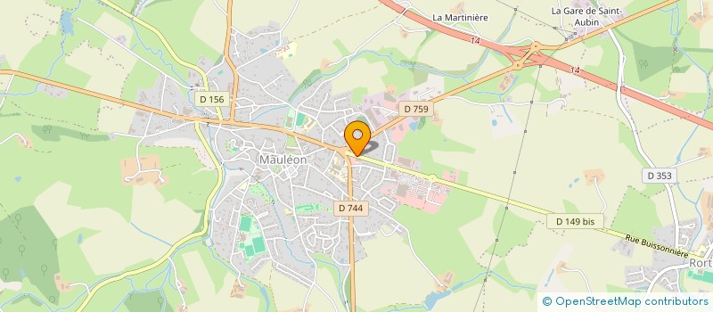 localisation de l'entreprise MADAME MARIE OUNDJIAN  MAULEON