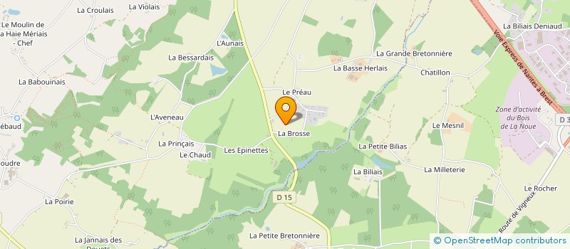 localisation de l'entreprise MADAME MARIE OUTIN  CORDEMAIS