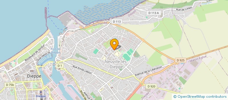 localisation de l'entreprise MADAME MARIE OWONA  DIEPPE