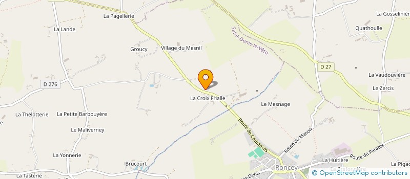 localisation de l'entreprise MADAME MARIE PACARY  SAINT-DENIS-LE-VETU