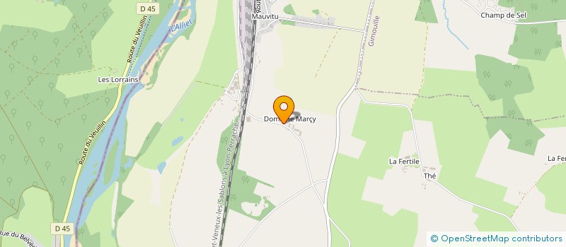 localisation de l'entreprise MADAME MARIE PACAUD  MAGNY-COURS