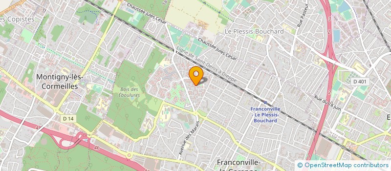 localisation de l'entreprise MADAME MARIE PACCA à SAINT-PRIX