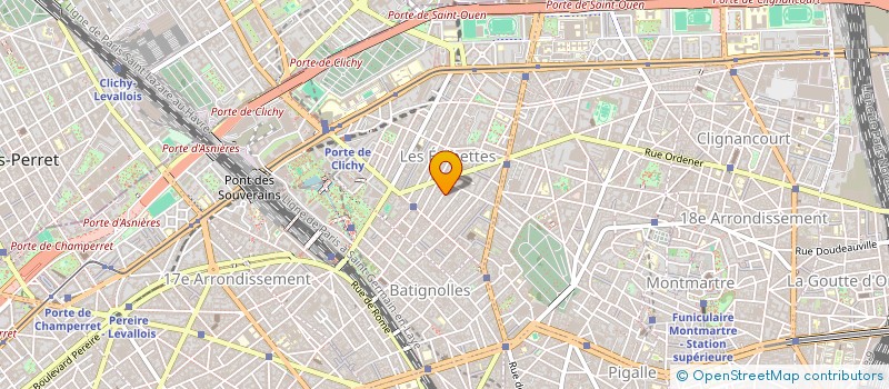 localisation de l'entreprise MADAME MARIE PADE  PARIS