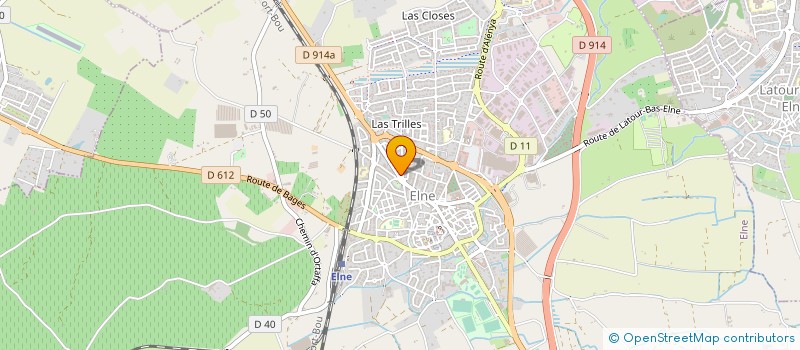 localisation de l'entreprise MADAME MARIE PAGES  ELNE