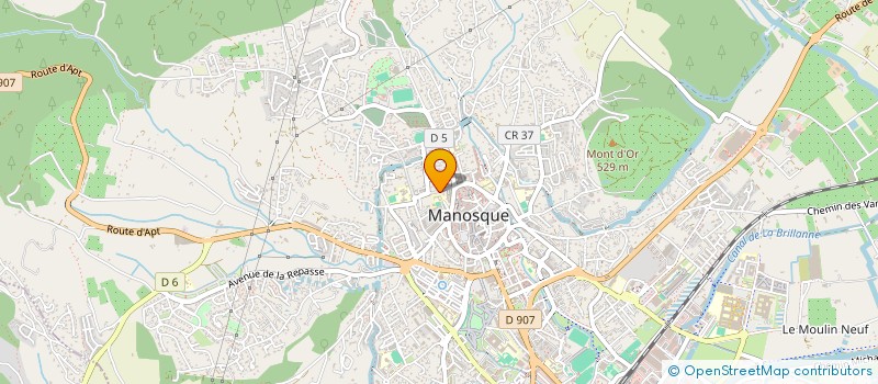 localisation de l'entreprise MADAME MARIE PAGLIANO à MANOSQUE
