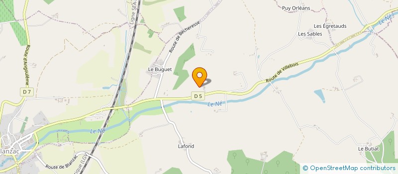 localisation de l'entreprise MADAME MARIE PAILLARD à COTEAUX-DU-BLANZACAIS