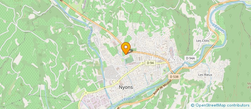 localisation de l'entreprise MADAME MARIE PAILLON  NYONS