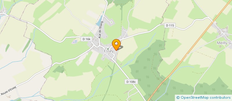 localisation de l'entreprise MADAME MARIE PAIN à VANDENESSE-EN-AUXOIS