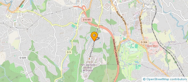 localisation de l'entreprise MADAME MARIE PALAZETTI  GRASSE