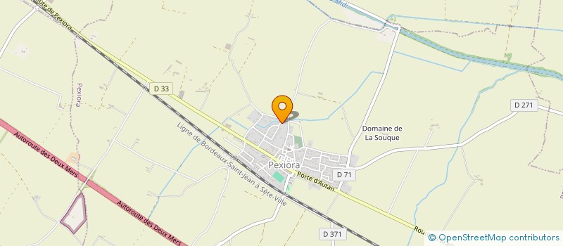 localisation de l'entreprise MADAME MARIE PALFROY  PEXIORA