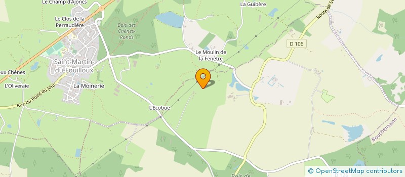 localisation de l'entreprise MADAME MARIE PALLUAUD  SAVENNIERES