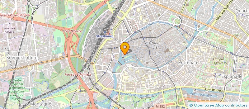 localisation de l'entreprise MADAME MARIE PANCHARD à STRASBOURG