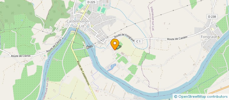 localisation de l'entreprise MADAME MARIE PAPAIS  CASTELMORON SUR LOT