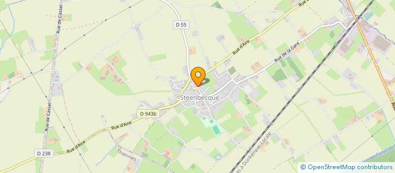 localisation de l'entreprise MADAME MARIE PAQUET  STEENBECQUE