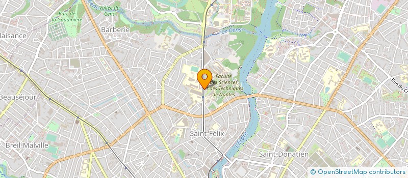 localisation de l'entreprise MADAME MARIE PAQUET  NANTES