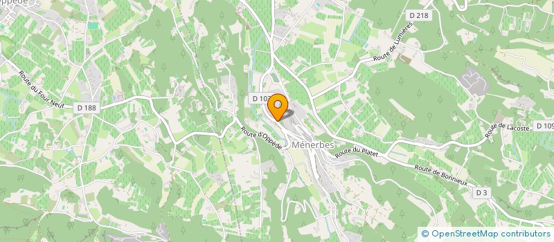 localisation de l'entreprise MADAME MARIE PAQUIN  MENERBES