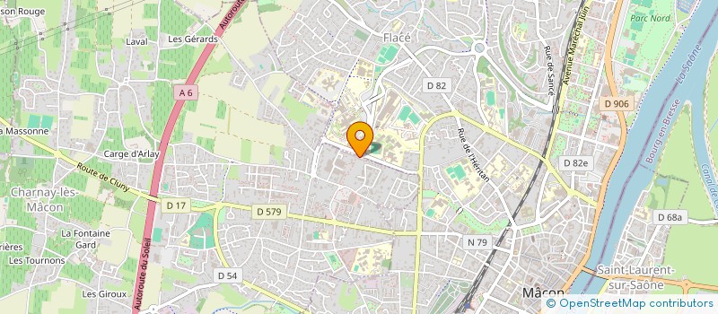 localisation de l'entreprise MADAME MARIE PAQUOT  CHARNAY-LES-MACON