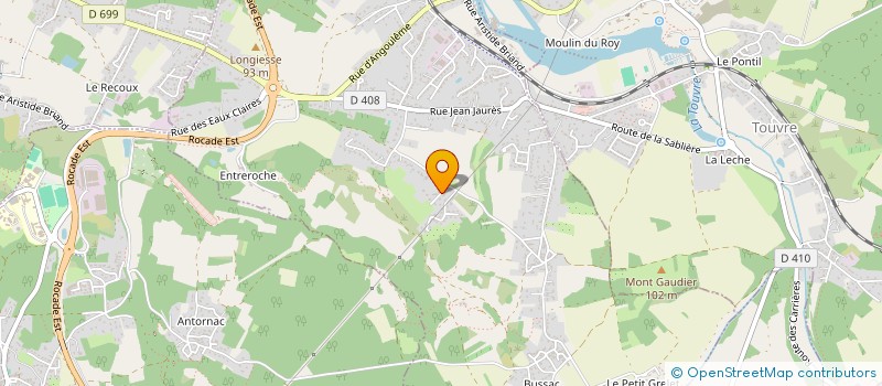 localisation de l'entreprise MADAME MARIE PARINET  MAGNAC-SUR-TOUVRE