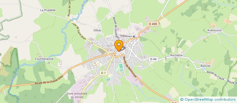 localisation de l'entreprise MADAME MARIE PARLEBAS  BOISSET