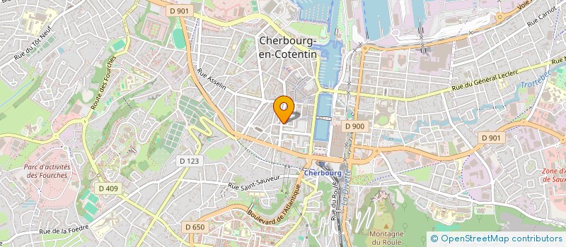 localisation de l'entreprise MADAME MARIE PARMENTIER à CHERBOURG-EN-COTENTIN