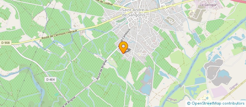 localisation de l'entreprise MADAME MARIE PARMENTIER  CLERMONT-L'HERAULT