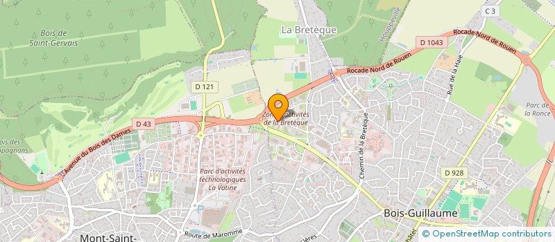 localisation de l'entreprise MADAME MARIE PARRAULT à BOIS-GUILLAUME