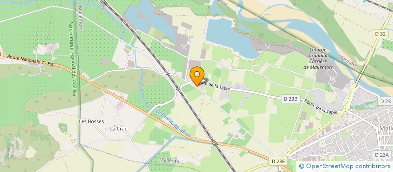 localisation de l'entreprise MADAME MARIE PASCAL  MALLEMORT