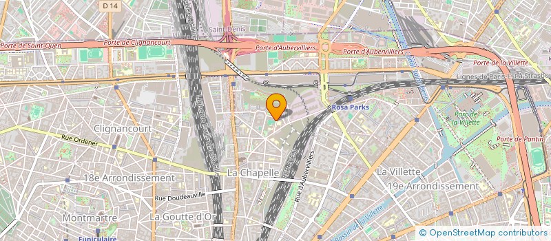 localisation de l'entreprise MADAME MARIE-PASCALE BLANCARD  PARIS