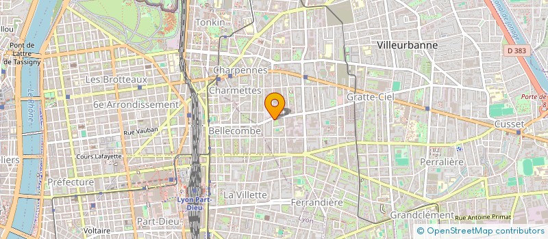 localisation de l'entreprise MADAME MARIE-PASCALE BOISSY  VILLEURBANNE