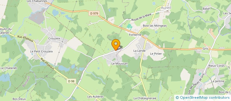 localisation de l'entreprise MADAME MARIE-PASCALE COUVIDAT à EYJEAUX