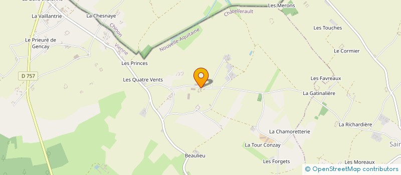 localisation de l'entreprise MADAME MARIE-PASCALE FLEURY  SERIGNY