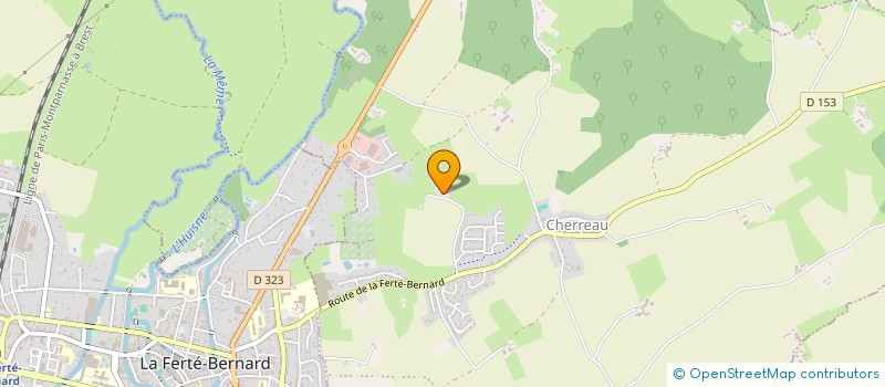 localisation de l'entreprise MADAME MARIE-PASCALE GUIBOUT  SAINT-AUBIN-DES-COUDRAIS