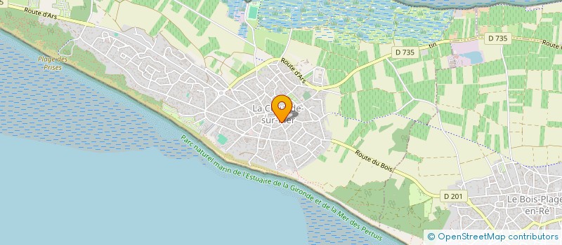 localisation de l'entreprise MADAME MARIE-PASCALE GUIZARD  LA COUARDE-SUR-MER