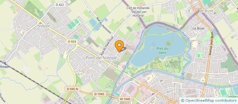 localisation de l'entreprise MADAME MARIE-PASCALE LEFEBVRE  NIEPPE