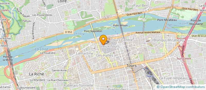 localisation de l'entreprise MADAME MARIE-PASCALE MAROTTE  TOURS