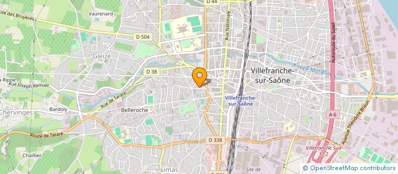 localisation de l'entreprise MADAME MARIE PASCALE MEUNIER  VILLEFRANCHE-SUR-SAONE