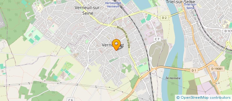 localisation de l'entreprise MADAME MARIE-PASCALE PROFFIT à VERNOUILLET