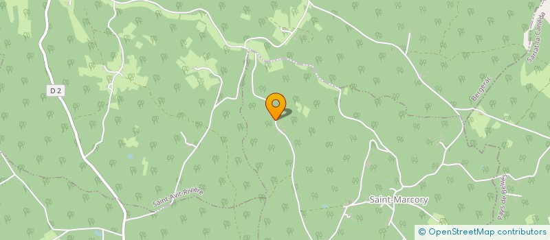 localisation de l'entreprise MADAME MARIE PASQUET  ST MARCORY