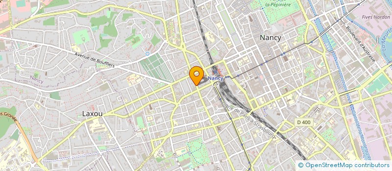 localisation de l'entreprise MADAME MARIE PASQUET  NANCY