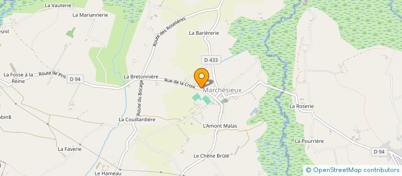 localisation de l'entreprise MADAME MARIE PATRIX  MARCHESIEUX