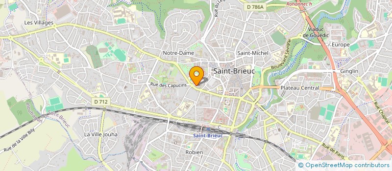 localisation de l'entreprise MADAME MARIE PATUREL à SAINT-BRIEUC