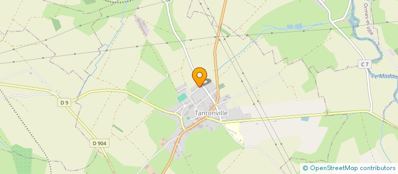 localisation de l'entreprise MADAME MARIE PAUL  TANTONVILLE