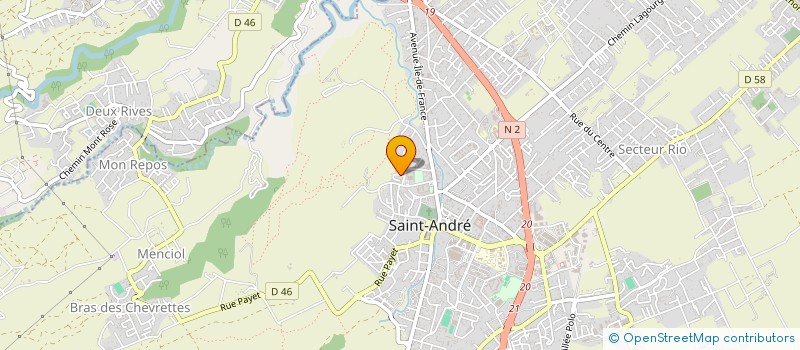 localisation de l'entreprise MADAME MARIE PAULDINE IMAQUE ILAHA à SAINT-ANDRE
