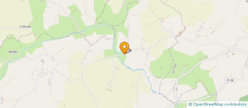 localisation de l'entreprise MADAME MARIE PAULE ALLEE  LE VIEUX-BOURG